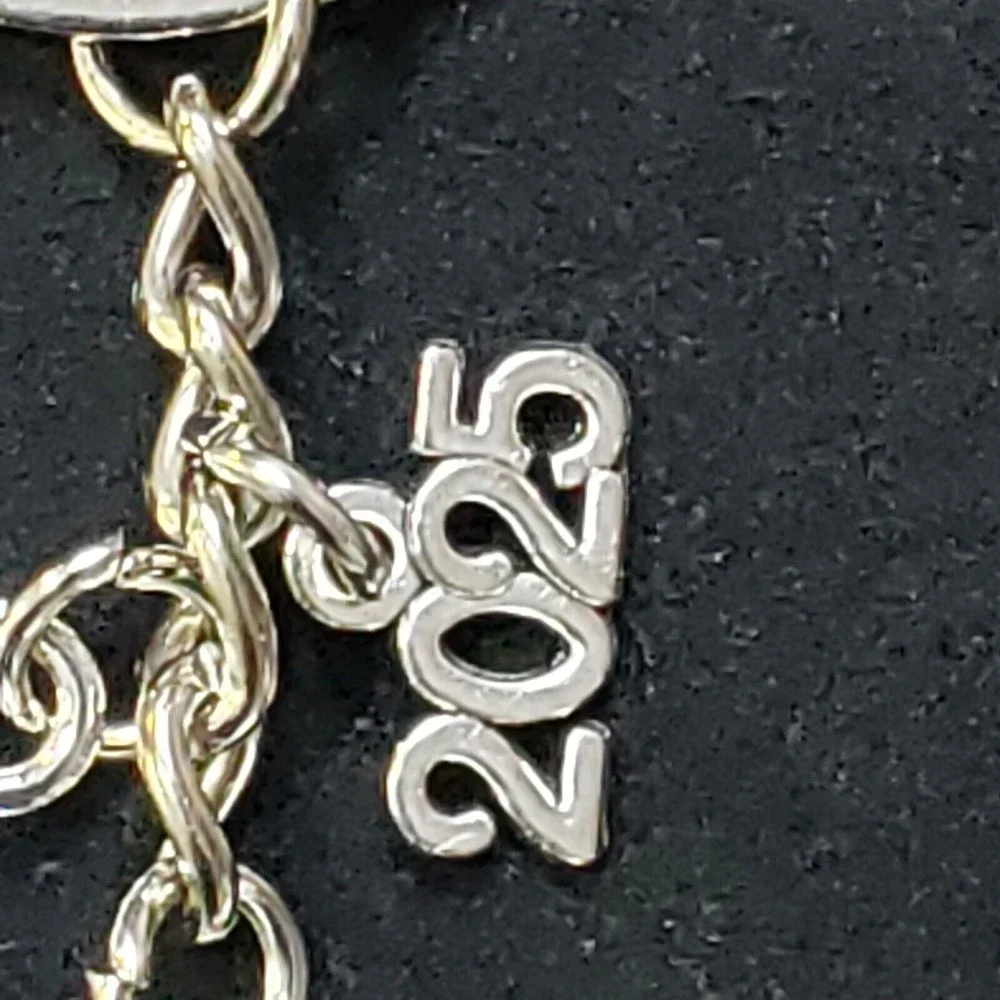 Class of 2025 Graduate Key Chain Cap Tassel Diploma Key Ring College HS (B) - Picture 2 of 6